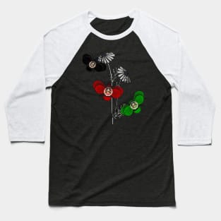 Afghanistan Bee Swarm Baseball T-Shirt